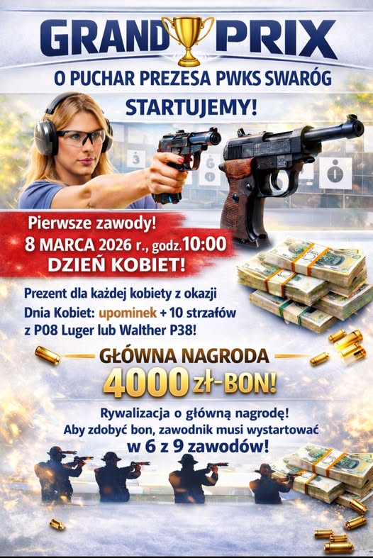 GRAND PRIX 2026 o Puchar Prezesa PWKS SWARÓG